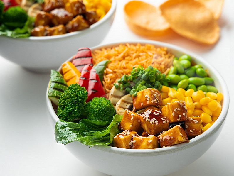 Vegetarian Teriyaki Bowl