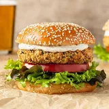 Egyptian Style Falafal Burger