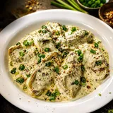 Creamy Mountain Momos (100% Veg.)