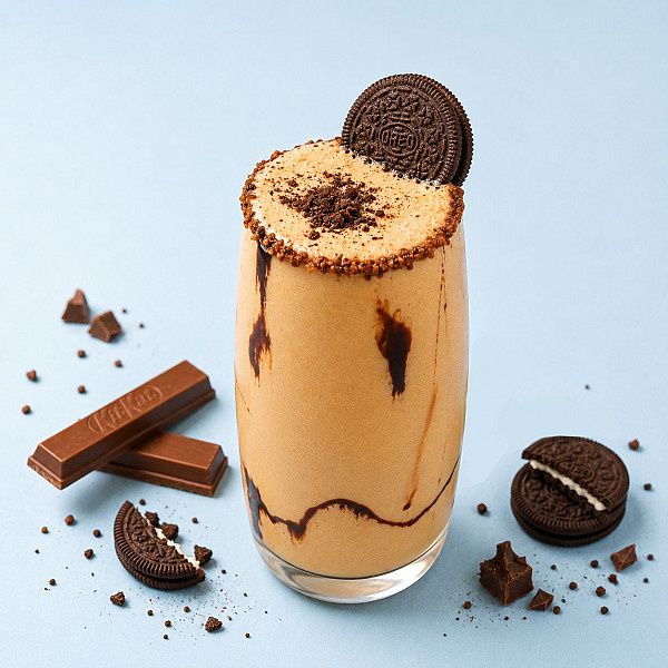 Crunchy Hazelnut Frappe