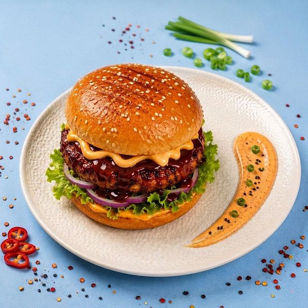 Korean Style BBQ Burger