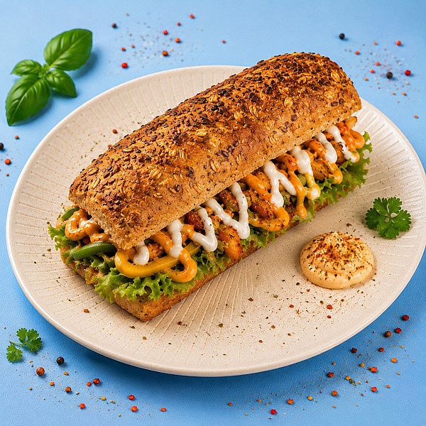 Veg Club Sandwich