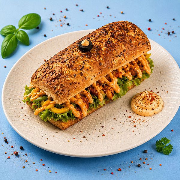 Chilli Tofu Sandwich