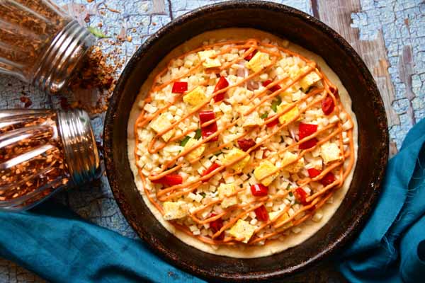 Tandoori Paneer Pizza