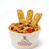 Veg Pasta Mix Sauce + Garlic Bread