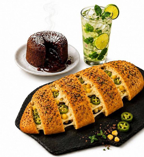Stuffed Garlic Bread Meal
