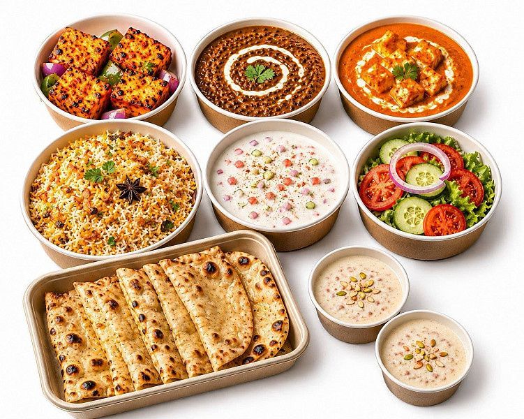 Pizzicato Indian Veg Meal Box