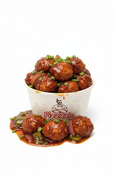 Vegetable Manchurian (8 Pcs)
