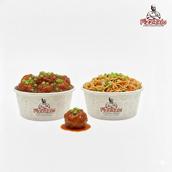 Vegetable Manchurian Combo
