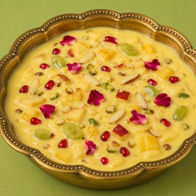 Fruit custard