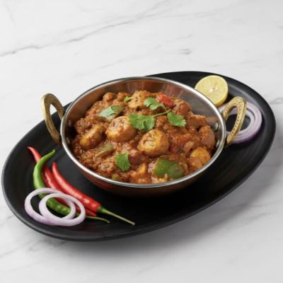 Mushroom Kadhai