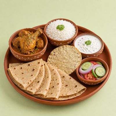 Chicken Thali