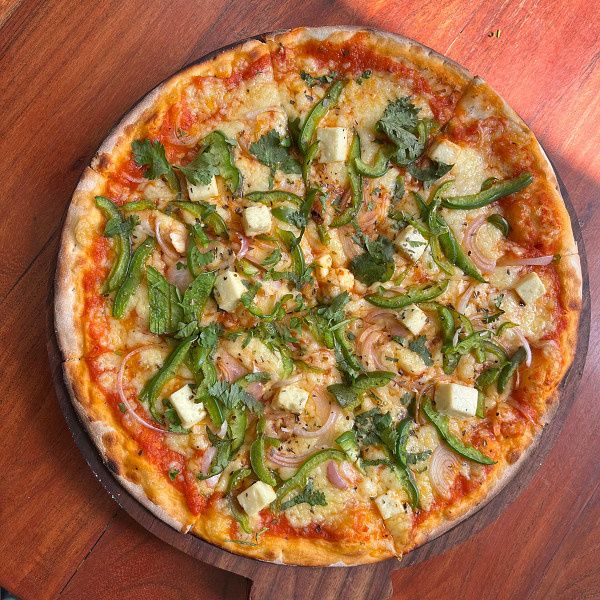 Rustic Garden Pizza