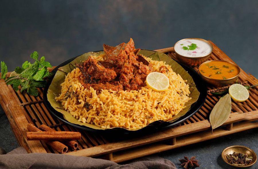 Doopudu Pothu Mutton Biryani