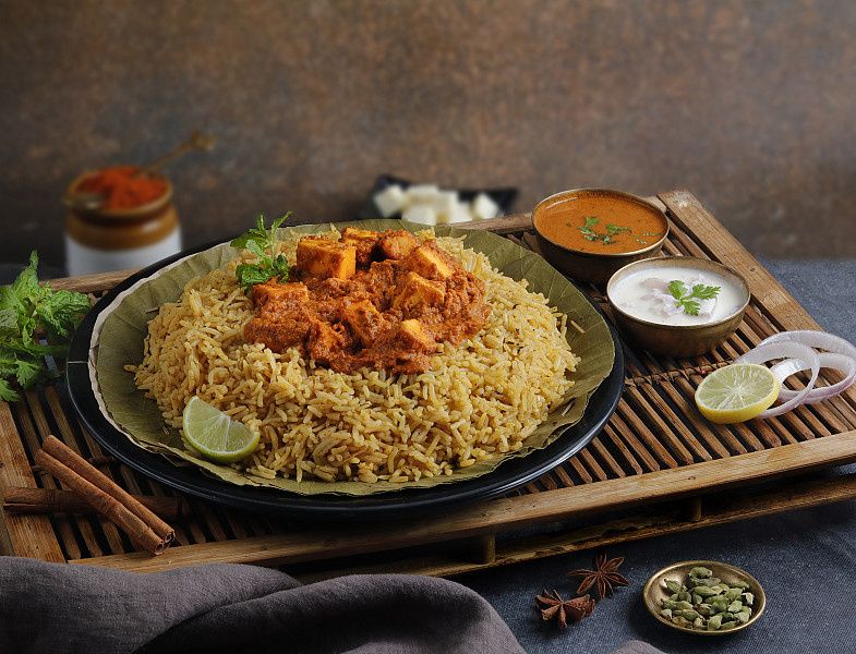 Chittimuthyala Paneer Biryani(Milky Mist)