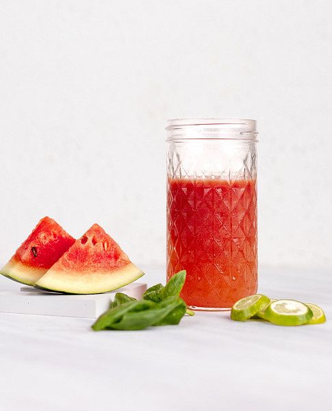 Basil & Watermelon Margarita