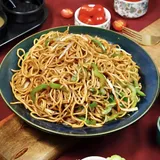 Veg Chowmein ( Desi Street Noodles )