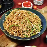 Veg Chowmein(Desi Street Noodles)