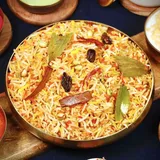 Plain Dum Biryani  With Raita Or Gravy  (Serves 1-2)