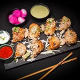 Veg Afghani Momos [8 Pcs]