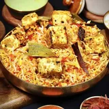 Paneer Tikka Dum Biryani