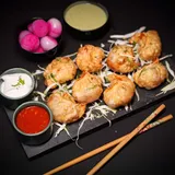 Soya Keema Fried Momos [8 Pcs]