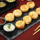 Fried Veg Momos [8 Pcs]