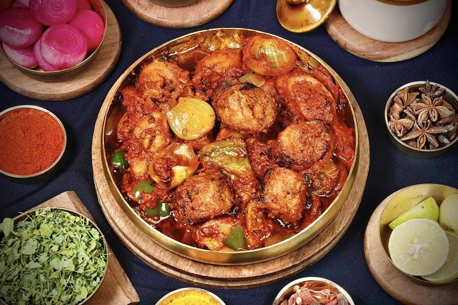 Soya Tawa Tikka Masala