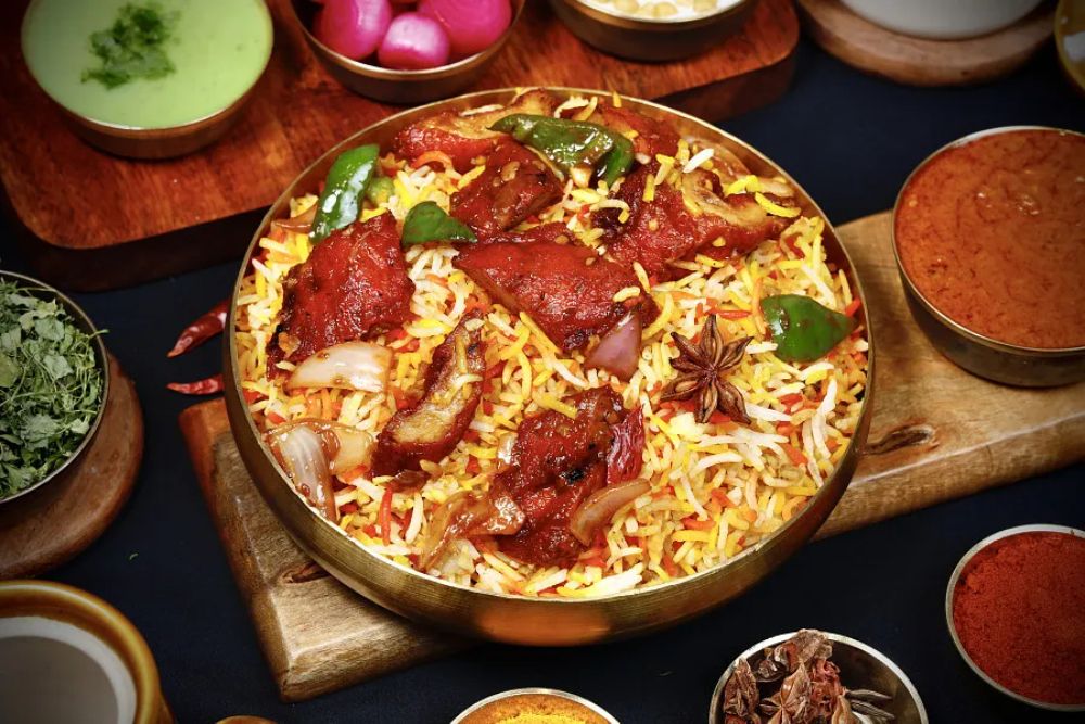 Chily Chaap Tikka Biryani