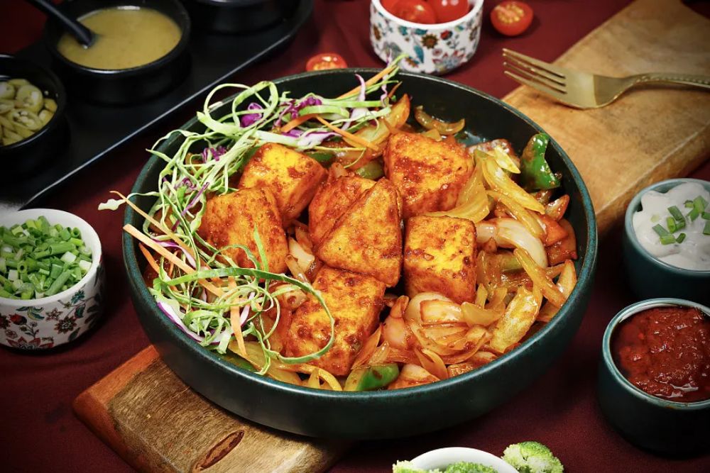 Hot Garlic Paneer