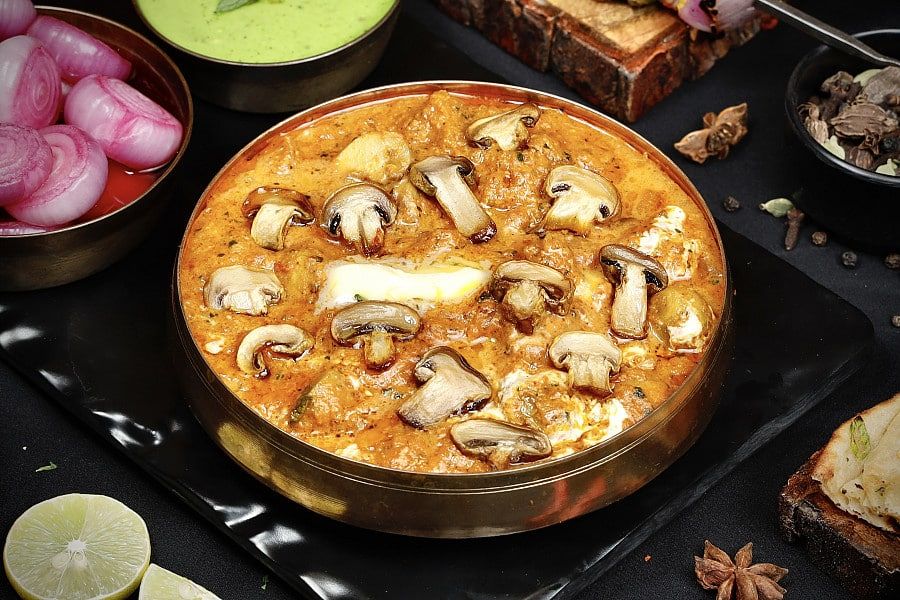 Mushroom Butter Masala