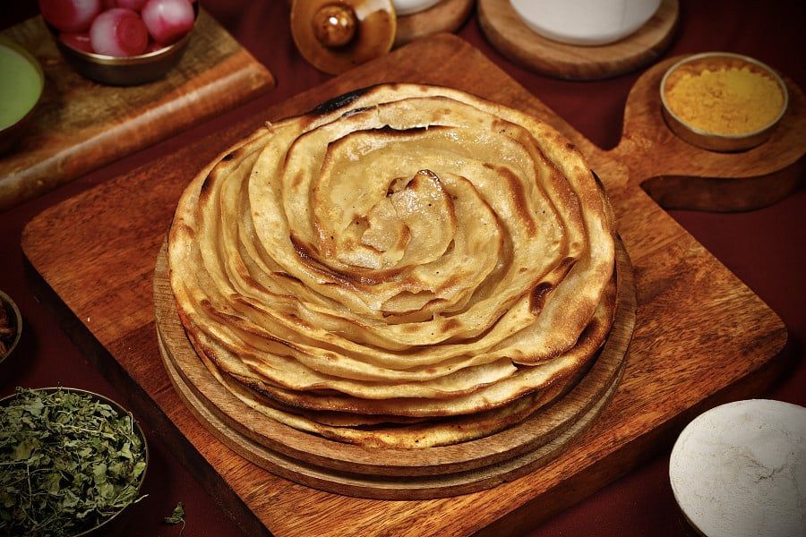 Pudina Parantha