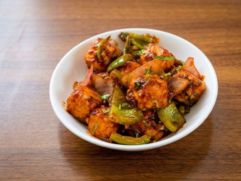 Chilli Paneer Dry