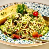 Chicken Spaghetti Aglio Olio