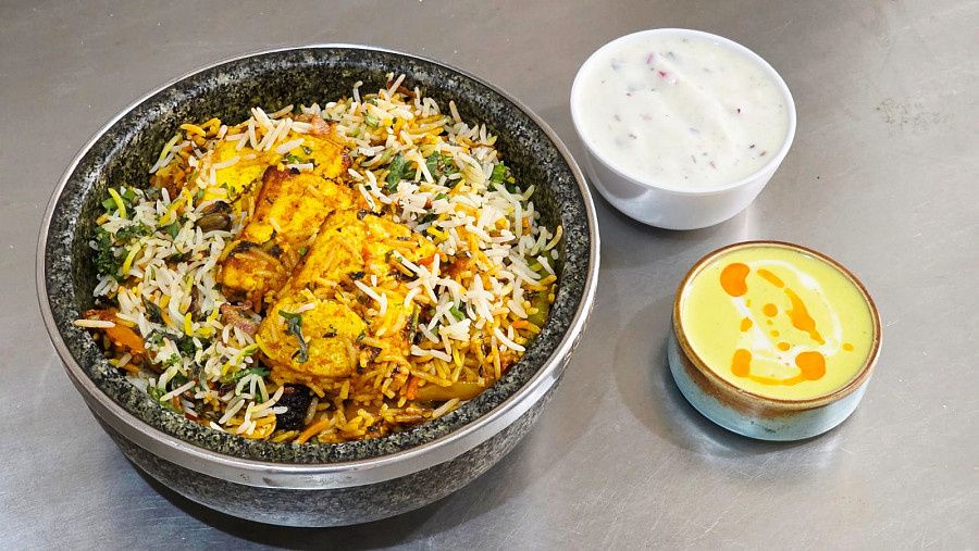 Paneer Tikka Biryani (3 Pc)