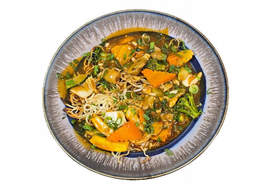 Veg Pan Fried Noodles