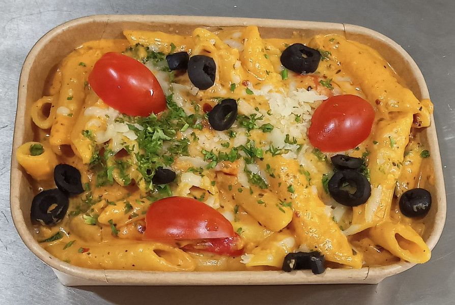 Veg Pink Sauce Pasta