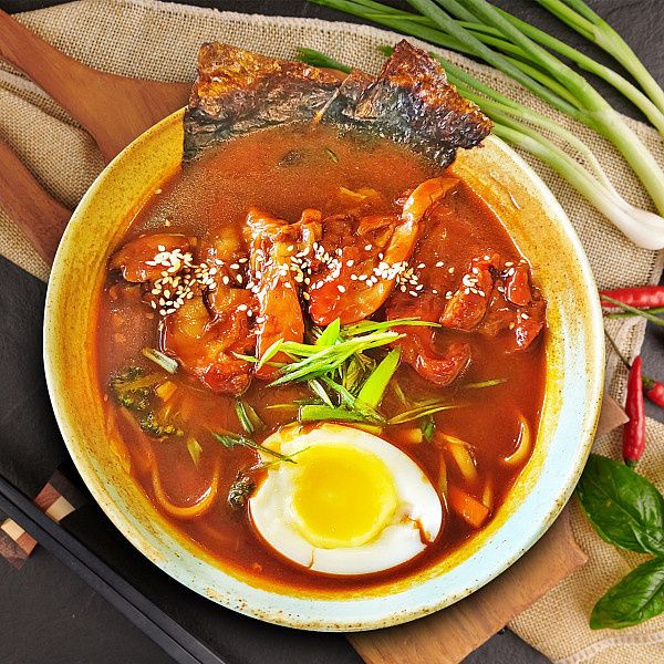 Spicy Korean Ramen Bowl (Chicken)