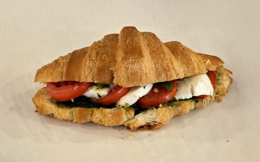 Caprese Croissant Sandwich