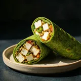 Premium Healthy Whole Wheat Tofu Grilled Wrap