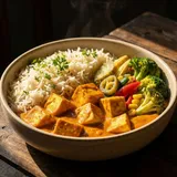 Guilt-Free Paneer Makhani Rice Bowl