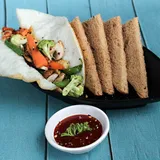 Exotic Omelette With Sauteed Vegetables