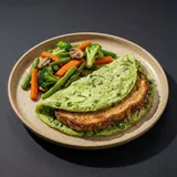 Popeye Spinach Egg White Omelette