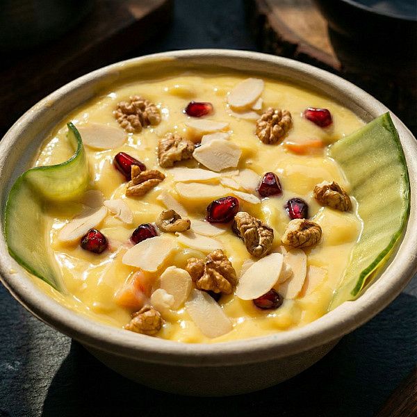 Fresh Fruit Custard Bowl