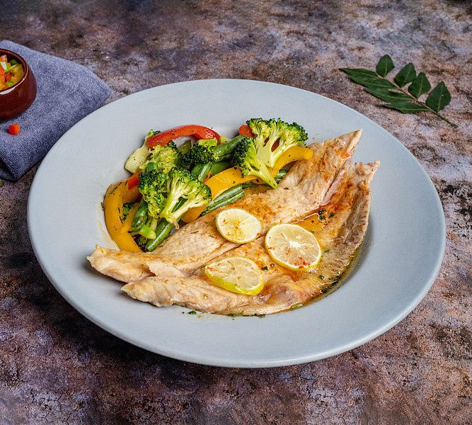 Traditional Steamed Thai Fish