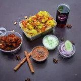 Veg Biryani Combo (Paneer 65)