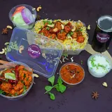 Chicken Biryani Combo (Chicken Tikka)