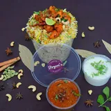 Chicken 65 Biryani (Serves 2 )
