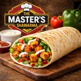 Paneer 65 Shawarma With Salad