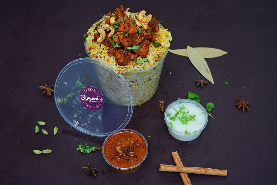 Chicken Boneless Biryani (Serves 2 )